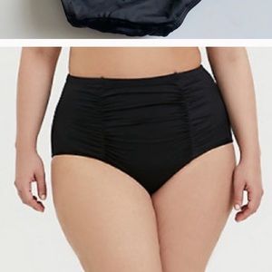 High waisted swim bottom